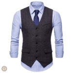 Gilet cowboy masculin sans manches