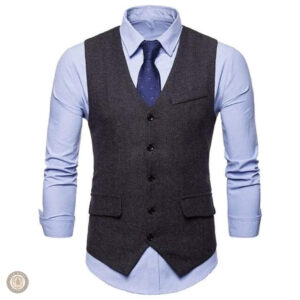 Gilet cowboy masculin sans manches