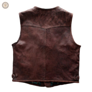 Gilet cuir homme, look western intemporel et élégant