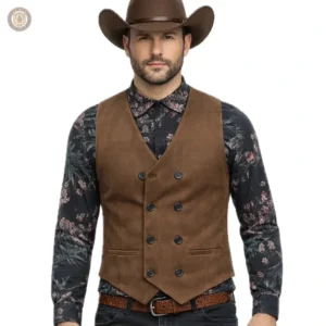 Gilet Western pour homme en style classique