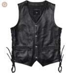 Vêtement western noir pour homme, look traditionnel