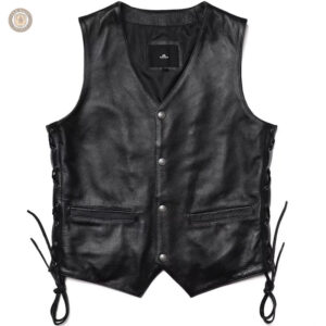 Vêtement western noir pour homme, look traditionnel