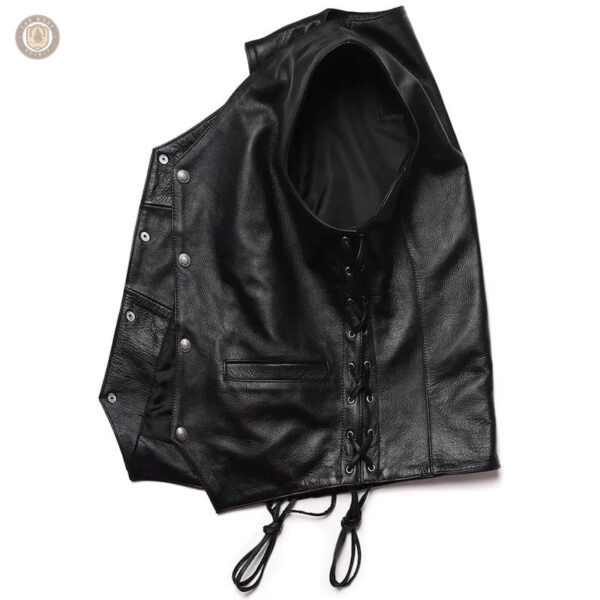 Gilet noir homme, idéal pour une tenue western