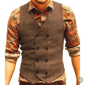 Gilet western élégant pour homme
