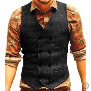 Vêtement western homme en cuir