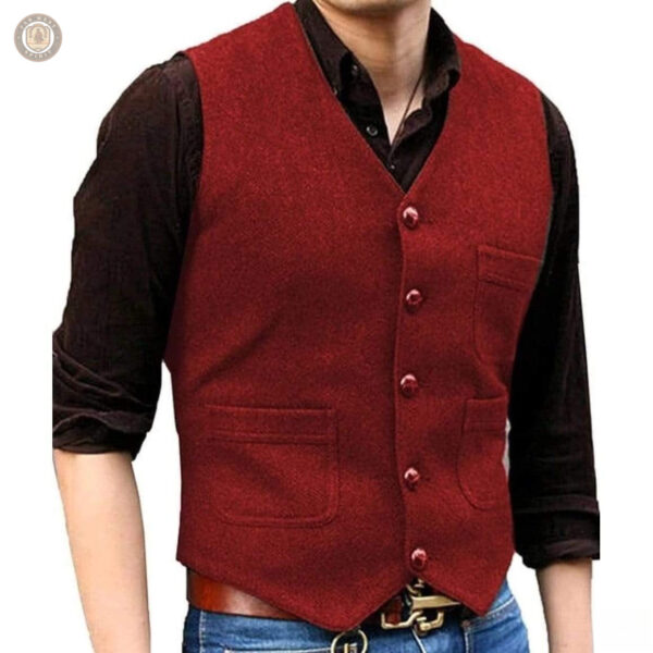 Gilet homme, parfait pour un look western authentique