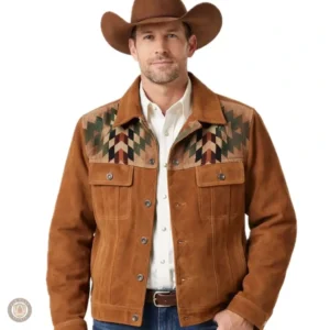 Grande Veste de Cowboy pour homme en style western