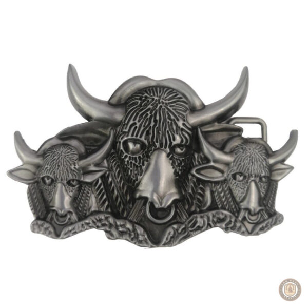 Boucle de ceinture western Troupeau en style traditionnel