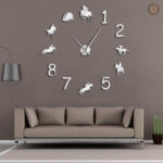 Accessoire western : horloge à thème équestre stylée