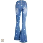 Jean denim femme, look country chic et tendance