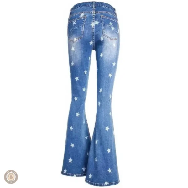 Jean denim femme, look country chic et tendance