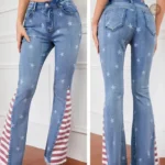 Jean western femme, tendance cowgirl, look décontracté
