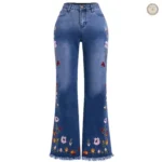 Jean femme style country élégant et confortable