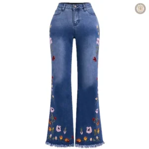 Jean femme style country élégant et confortable