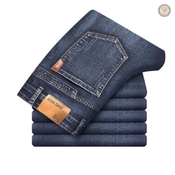 Jean grande taille pour homme, style western moderne