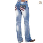 Jean Western Femme élégant pour l'équitation