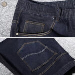 Pantalon homme grande taille, look western décontracté