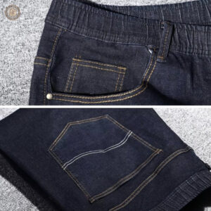 Pantalon homme grande taille, look western décontracté
