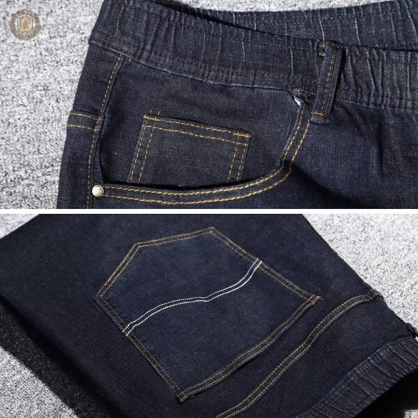Pantalon homme grande taille, look western décontracté