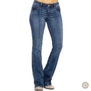 Jean western femme au style décontracté et élégant