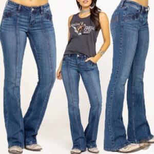 Vêtement western femme : jean au look tendance et intemporel