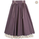 Jupe western avec taille ajustée, parfaite pour toutes occasions