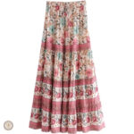 Jupe western à fleurs, style country pour une allure bohème