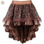 Mini jupe western au style cowboy tendance