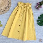 Jupe en denim style western pour un look unique
