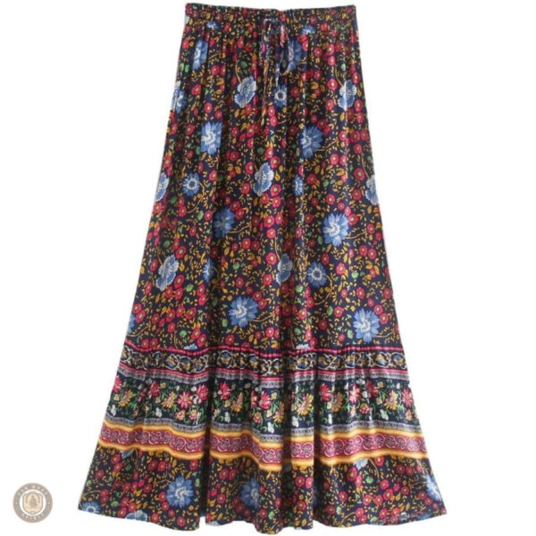 Jupe country avec motifs inspirés du style western