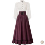 Jupe ample style cowgirl pour un look décontracté