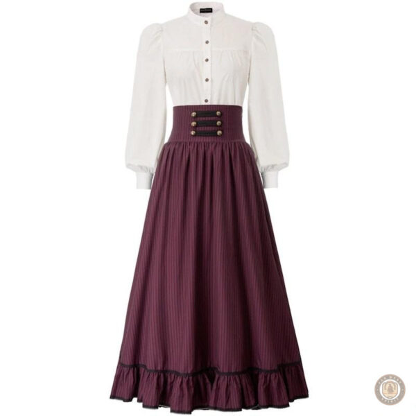 Jupe ample style cowgirl pour un look décontracté