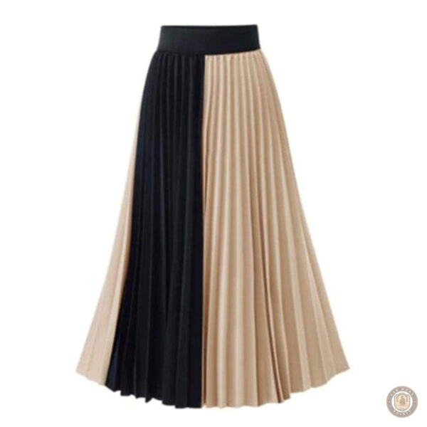 Jupe western plissée, parfaite pour un style décontracté
