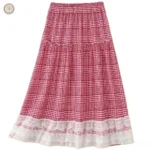 Jupe western rose élégante et tendance pour un look unique