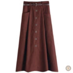 Jupe femme style country, design western élégant