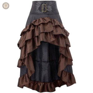 Jupe western à volants pour un look décontracté