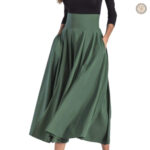 Jupe à taille haute inspirée western