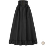 Jupe Western Noire élégante et intemporelle