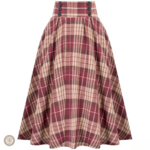 Jupe mi-longue style western pour un look tendance