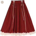Jupe western avec motifs traditionnels pour les amateurs de country
