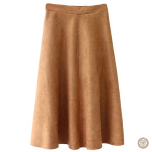 Jupe western en simili daim élégante et tendance