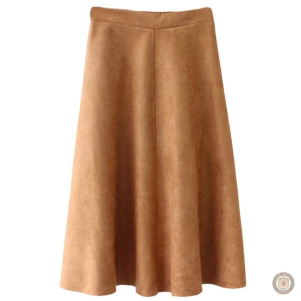 Jupe western en simili daim élégante et tendance