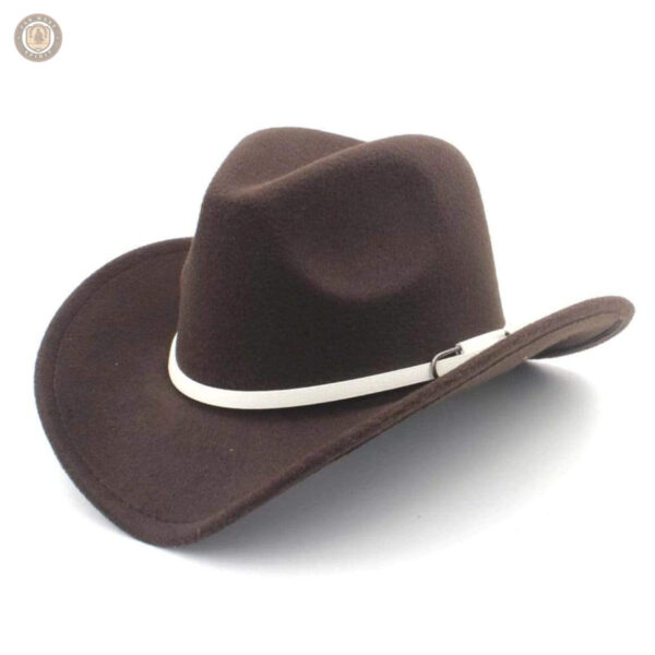 Chapeau cowboy en feutre, design modulable et élégant