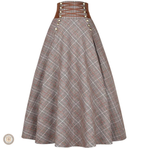 Jupe longue au style western, élégante et moderne
