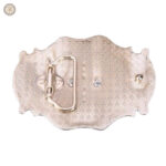 Accessoire western avec motif taureau pour ceinture cowboy