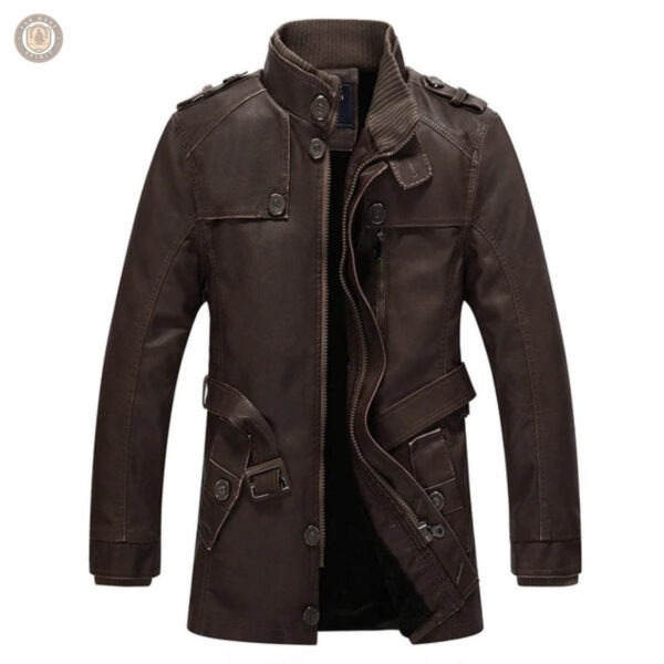 Manteau western en cuir pour une allure authentique