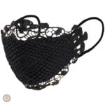 Accessoire de mode western avec finition en dentelle