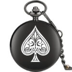 Montre à gousset As de Pique élégante et classique