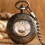 Design élégant, montre à gousset Open Heart