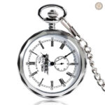 Montre à gousset mécanique homme élégante et classique